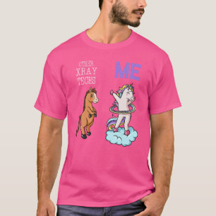Camiseta Radiologia do Tecnólogo do Raio X da Unicórn