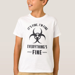 Camiseta Radiologia Está tudo bem Estou bem Está tudo bem