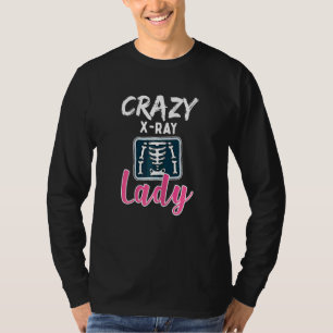 Camiseta Radiologia feminina, raios X, Rad Tech