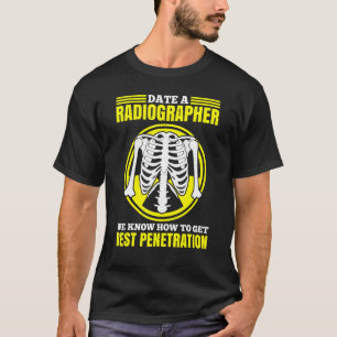 Camiseta Radiologia Para O Radiologista Técnico De Radiogra