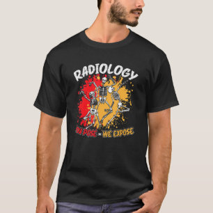 Camiseta Radiologia Que Você Pose Exportaremos Esqueleto Da