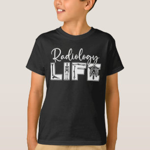 Camiseta Radiologia Radiológica Radiologia Vida Radiologist