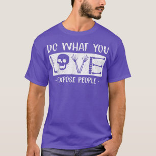 Camiseta Radiologia radiologista Humor Skeleton Xray 