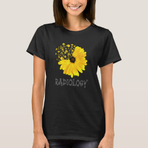 Camiseta Radiologia SunFlower Tech Radiologista X-Ray Radio