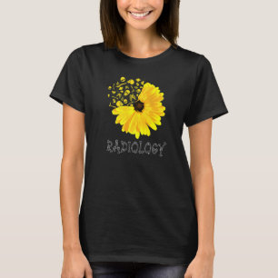 Camiseta Radiologia Sunflower Tech Radiologista X Ray Radio