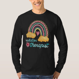 Camiseta Radiologia Terapêutica Radiológica Arco-Íris Radio
