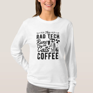 Camiseta Radiologia Xray Essa Tecnologia Rad Executa Gatos