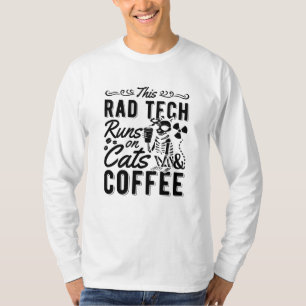 Camiseta Radiologia Xray Essa Tecnologia Rad Executa Gatos