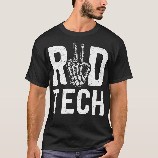 Camiseta Radiologista Presente Para O Técnico De Radiologia (Frente)