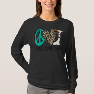 Camiseta Radiologista radiologista Peace Love