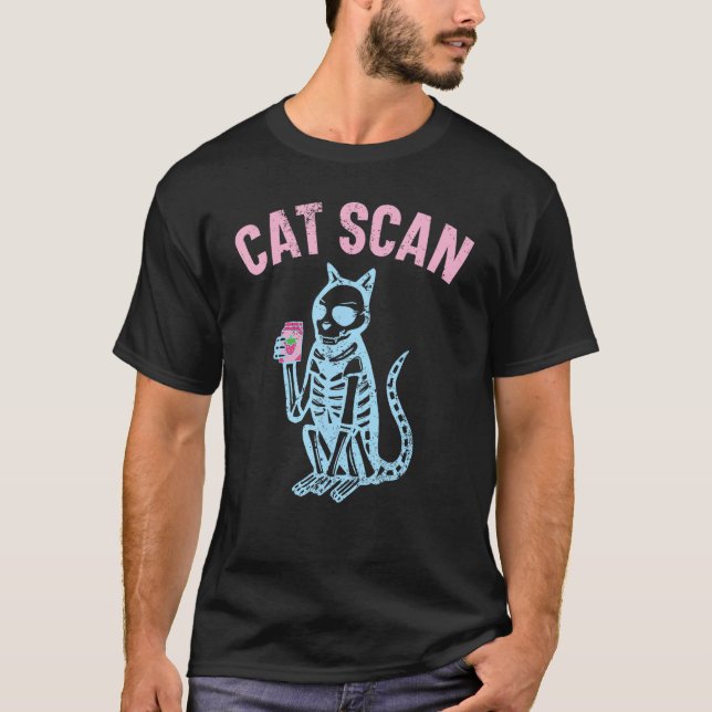 Camiseta Radiologista Radiologista Radiologista de Cat Scan (Frente)