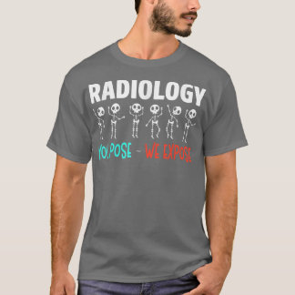 Camiseta Radiology Humor Xray Skeletons Radiologist 