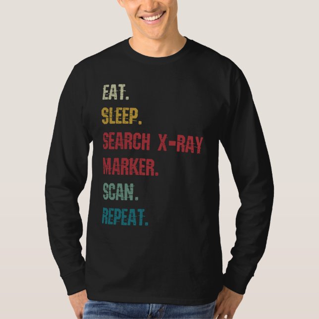 Camiseta Radiology Tech Pun X Ray Rad Tech Radiology Nurse (Frente)