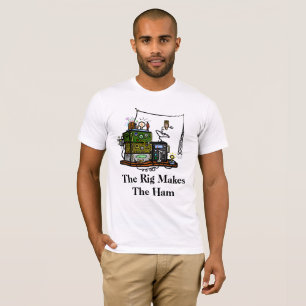 Camiseta Rádios e t-shirt loucos da coruja