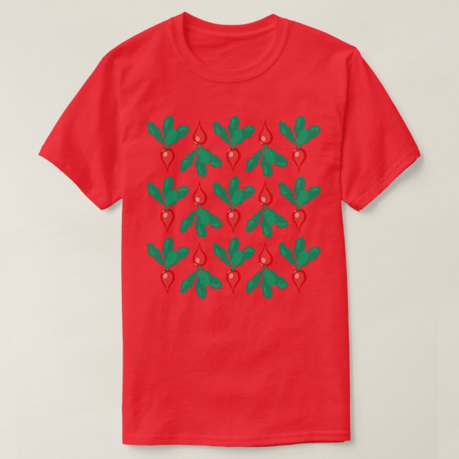 Camiseta Radish Flat Lay (Frente do Design)