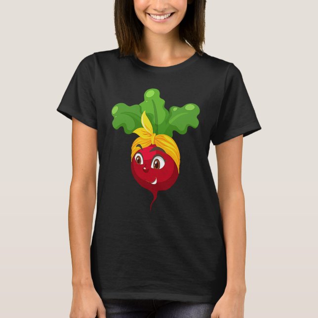 Camiseta Radish Mom Vegetable Mothers' Day Gardener   1 (Frente)
