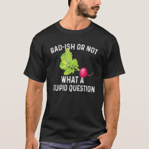 Camiseta Radóstias para roupa vegetal de trocadilho