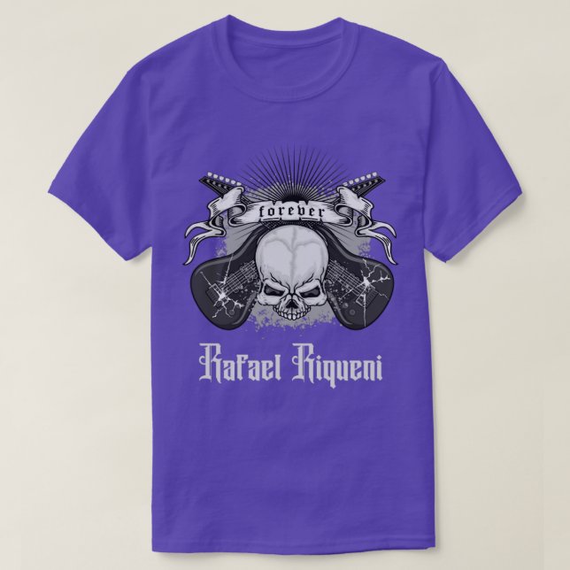 Camiseta rafael riqueni guitaris para sempre (Frente do Design)