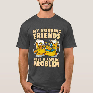 Camiseta Rafando minha canoa Bebendo Kayak Paddling f