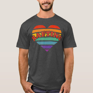 Camiseta Rafando Retro Arco-Íris 80s Whimsy LGBTQ