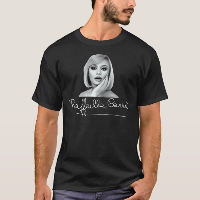 Camiseta Raffaella carrà, Rip raffaella carrà Essential T-S (Frente)