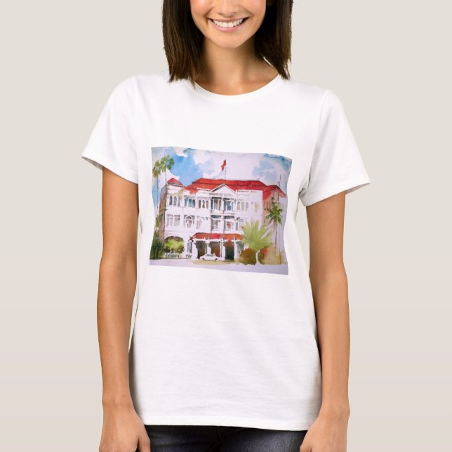 Camiseta Raffles hotel, Singapore (Frente)