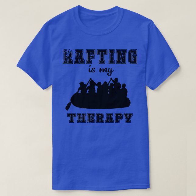 Camiseta Rafting É Minha Terapia (Frente do Design)