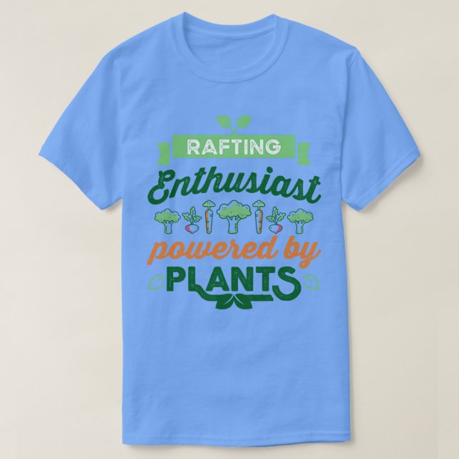 Camiseta Rafting Enthusiast powered  (Frente do Design)