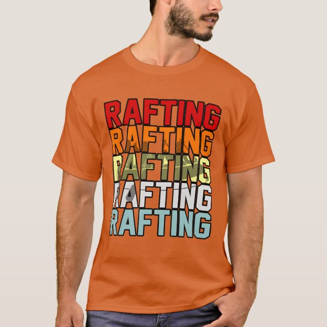 Camiseta Rafting Sport vintage (Frente)