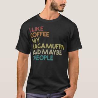 Camiseta Ragamuffin Proprietário do Gato Presente Café Aloj
