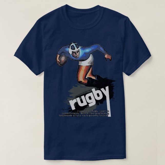 CAMISETA RAGBI (Frente do Design)