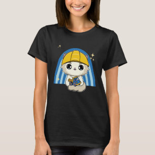 Camiseta Ragdoll Cat Com Brinquedo