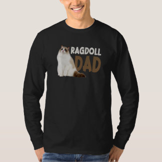 Camiseta Ragdoll Cat Dad Funny Cat Owner Lovers Premium