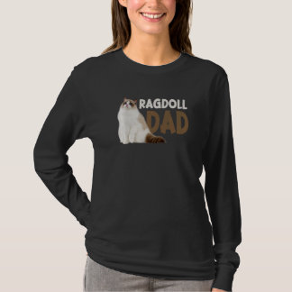 Camiseta Ragdoll Cat Dad Funny Cat Owner Lovers Premium