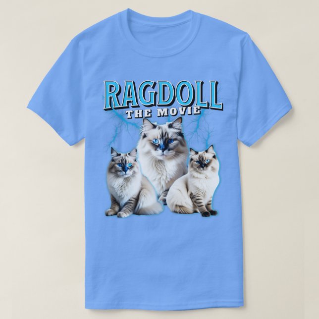 Camiseta Ragdoll Cat O Filme (Frente do Design)
