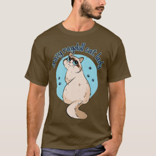Camiseta Ragdoll Gato Gatinho Gatinho Pai Gatinho Mãe