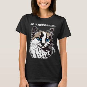 Camiseta Ragdoll personalizável