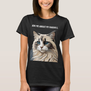 Camiseta Ragdoll personalizável