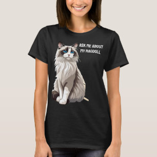 Camiseta Ragdoll personalizável