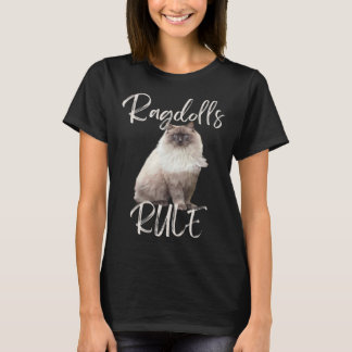 Camiseta Ragdolls Mandam Dono de Gato Ragdoll