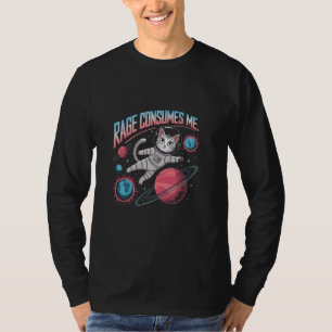 Camiseta Rage consome Astronauta Espacial Adventure