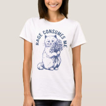 Rage consome-me - Engraçado Presente de Gato Irrit