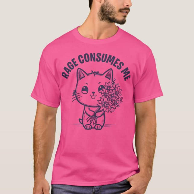 Camiseta Rage consome-me V.5 (Frente)
