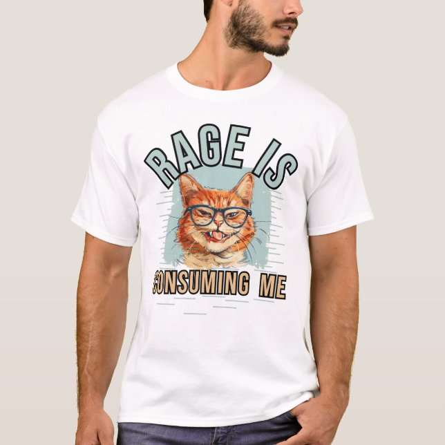 Camiseta Rage Está Me Consumindo (Frente)