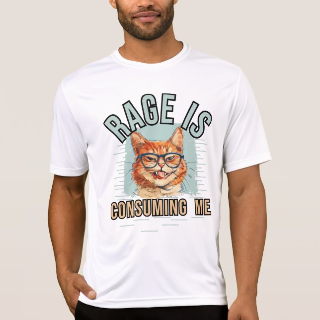 Camiseta Rage Está Me Consumindo (Frente)