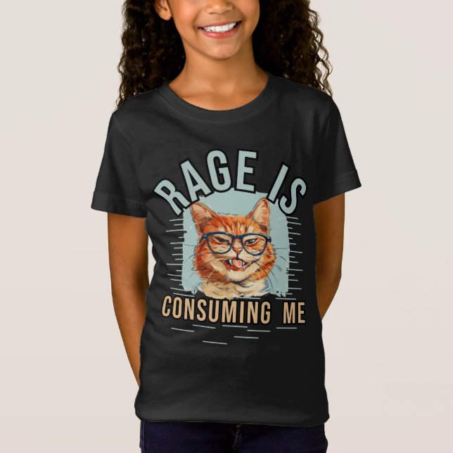 Camiseta Rage Está Me Consumindo (Frente)