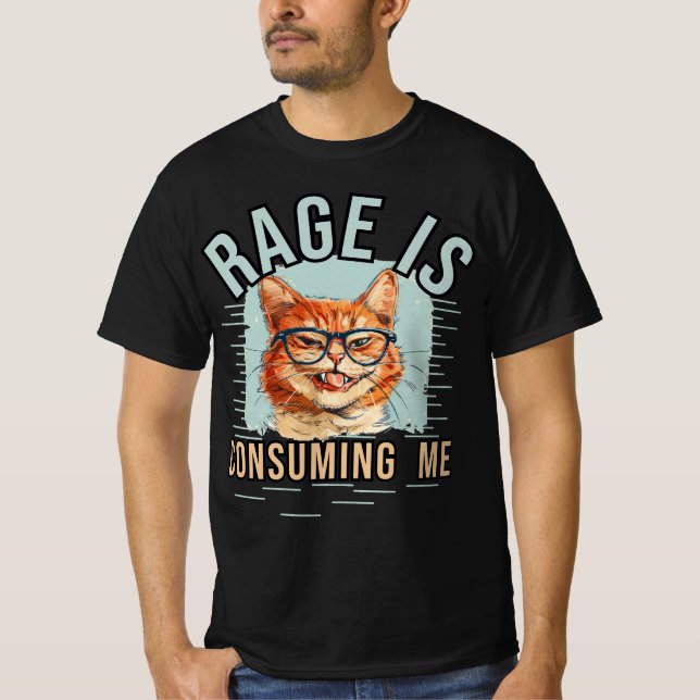 Camiseta Rage Está Me Consumindo (Frente)
