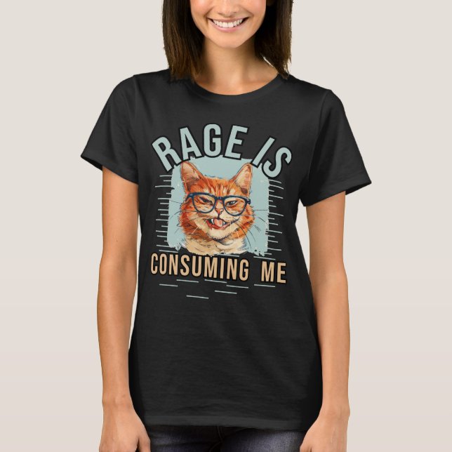 Camiseta Rage Está Me Consumindo (Frente)