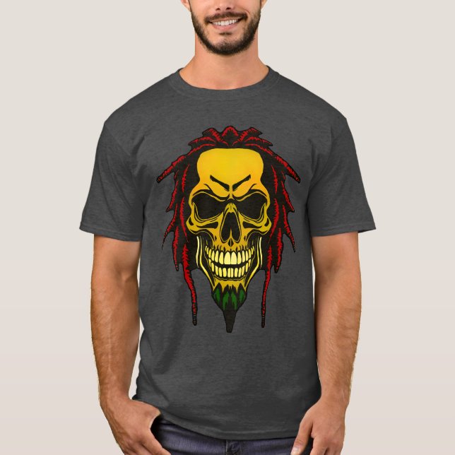 Camiseta Raggae jusqu'à la mort  (Frente)