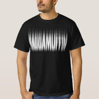 Camiseta Raggamuffin Efeito Desfocado Typografia Reggae